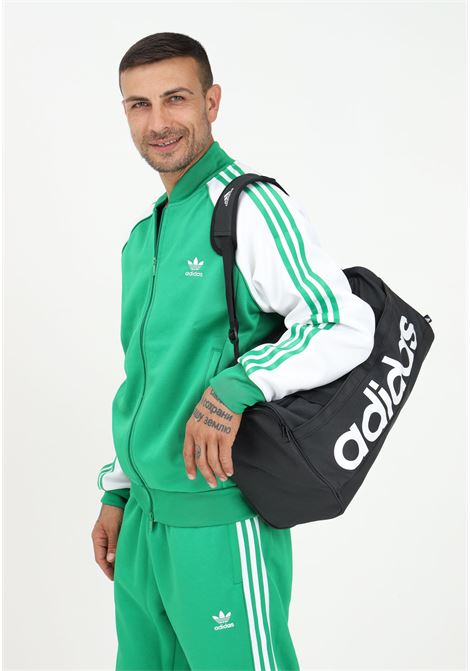 Black Essentials sport bag for men and women ADIDAS PERFORMANCE | HT4742.